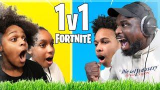 Our Dad Wanted A 1v1 Family Fortnite Contest!