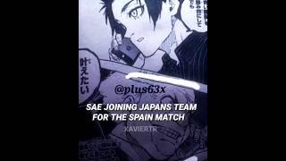 Blue Lock Manga Edit Sae - Sae joining Japan team | Badass Phonk