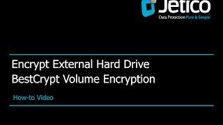 How to Encrypt an External Hard Drive with BestCrypt Volume Encryption v.3