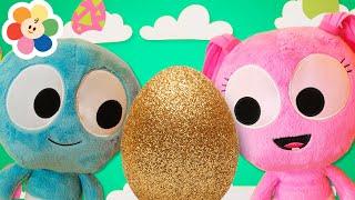 Opening Surprise Eggs Toys | GooGoo & Gaga Pretend Play at The Playground | BabyFirst TV