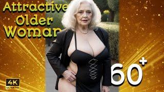 Natural Older Woman Over 60 Attractively Dressed Classy Natural Older Ladies Over 60 - 060