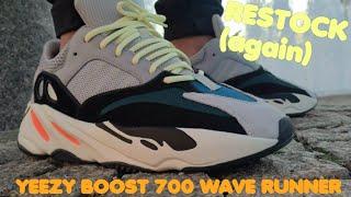 Wave Runners Yeezy Boost 700 On Feet Review Unboxing #RESTOCK [S3 EP2] #4K #yeezyday