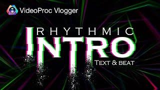 Create Rhythmic Intro/Promo | Rhythmic Opener Template (Ep.1 Text effect, Edit to the Beat)