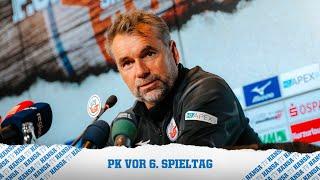  PK vor dem Spiel: F.C. Hansa Rostock vs. SG Dynamo Dresden | 3. Liga