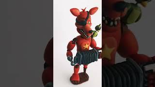 Rockstar Foxy in clay #fnaf #foryou #parati #viral