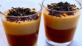 How to Make Chocolate Caramel Dessert Cup | Caramel Pudding | Golden Passion tv