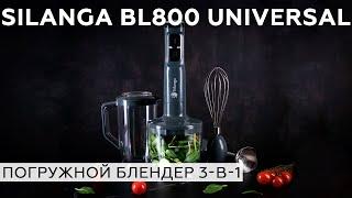 Обзор погружного блендера «три-в-одном» Silanga BL800 Universal