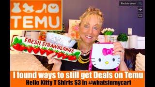 Temu Haul Help for Haulers  $5 Sale Hello Kitty Must See  #whatsinmycart #temu #haul #temureview #42