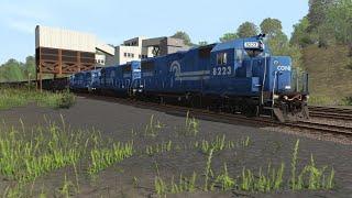 Trainz 2019 -- Time Lapse Build -- Norfolk Southern - Mine #37 near Windber, PA