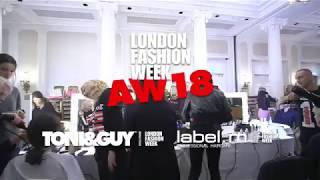 TONI&GUY Geneva – AW18 Behind the Scenes