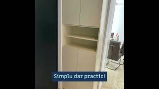 Usi / fronturi MDF cu frezare maner J - Vila Home Design