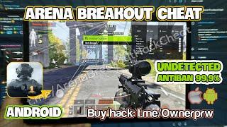 Arena breakout hack ANDROID , undetected, mod menu antiban 99,9% 