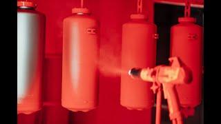 How are VALPRO Fire extinguisher cylinders manufactured?