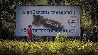 Ukraine war: Hungary comparing EU sanctions on Russia to bombs is 'inappropriate'