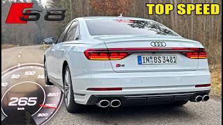 2025 Audi S8 100-200 SOUND & TOP SPEED on AUTOBAHN