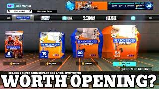 ARE SEASON 7 SUPER PACKS WORTH OPENING IN NBA 2K25 MYTEAM!?