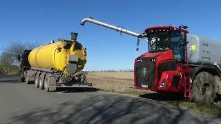 HOLMER 585 + Horsch Scheibenegge, Gärreste ausbringen 2022 / Apply fermentation residues in 2022