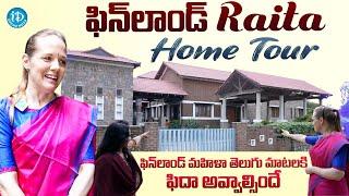 Finland Women Raita Home Tour | Finland Women Telugu Talking | iDream Media