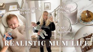 WEEK IN THE LIFE | Speed clean | Realistic mum life | Crafting with baby | Moving house? Shopping