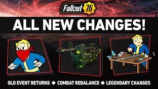 NEXT UPDATE! ALL New Changes Coming to Fallout 76!