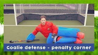 Defending Penalty Corner tutorial - Goalkeeper technique | HockeyheroesTV