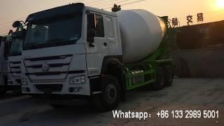 6x4 Sinotruk Howo Concrete mixer truck