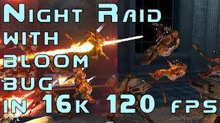 3DMark Night Raid Test2 with bloom 8192x8192 bug 16k 120fps