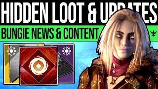 Destiny 2 | HIDDEN WEAPONS & CONTENT UPDATES! Exotic Quest, Season 7, New Ally & Bungie Dev Changes!