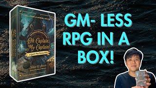 Oh Captain, My Captain! RPG | Unboxing and Review