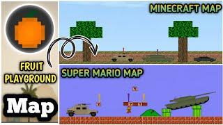 Fruit Playground New Custom Map [Super Mario Map And Minecraft Map] [Fruit Playground Map]