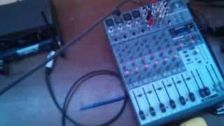 behringer 1204fx подключение