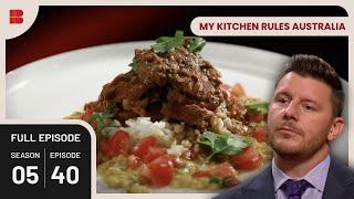 Butter Chicken With Red Lentil Dal and Rice | My Kitchen Rules Australia | Cooking Show