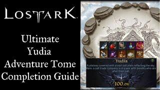 Lost Ark  Yudia Easy 100% Adventure Tome Guide