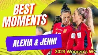 The cutest moments of Alexia Putellas and Jenni Hermoso in the Women's World Cup 2023!