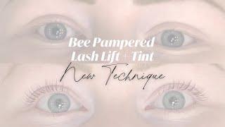 New Lash Lifting Technique using Bee Pampered