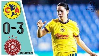 Club America vs Portland Thorns 0-3 Resumen y Goles | Semi-finals | Concacaf W Champions Cup 2025