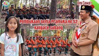 Full Video Ara Nonton Pembukaan Gema Pramuka Ke 52 Di Bumi Perkemahan Kalipace Subang