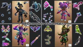 Metaverse Champions Full Themed Outfits | Wearing all 4 Crate Items w/ Bundles | Roblox Event