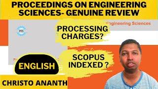 Christo Ananth - Proceedings on Engineering Sciences - 2620-2832 - Serbia - Scopus - English