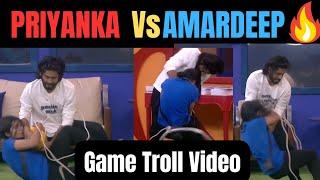 Amardeep vs Priyanka l Ticket to Finale Task  ##trolls #biggboss #biggboss7telugu #bb7telugu