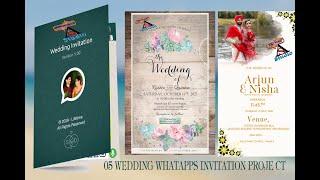 05 Wedding Whatapps Invitation|| Edius Project|| Free Download|| #anandstudioediusproject #new