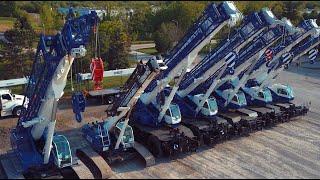 Tadano Crane | GTC700 Teleboom Crawler Crane