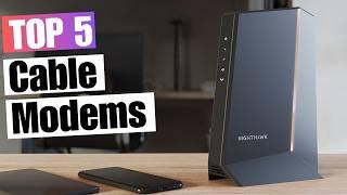 5 Best Cable Modems 2024 | Which One Should You Trust?