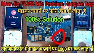 Jio F320B Mic Problem with Hang On Logo | Jio F320B mic change hang on logo By R.S RAJ Repair Shop