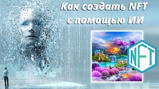 Как создать NFT токен бесплатно с помощью ИИ | Делаем NFT арт за 5 минут