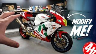 BUDGET BIKE BATTLE Aprilia RSV Mille - It's In Bits.