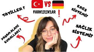 ALMANYA VE TÜRKİYE ARASINDAKİ BAZI FARKLILIKLAR NELER? - TÜRKİYE VS ALMANYA - ALMANYADA YASAM