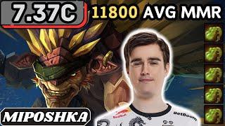 7.37c - Miposhka BRISTLEBACK Hard Support Gameplay - Dota 2 Full Match Gameplay