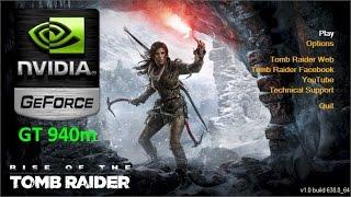 Rise of the Tomb Raider Asus UX303 Nvidia GeForce 940m i7-5500U