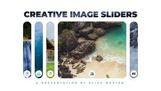 Creative Image Sliders in PowerPoint - Type 1 - Slide Master Tutorial